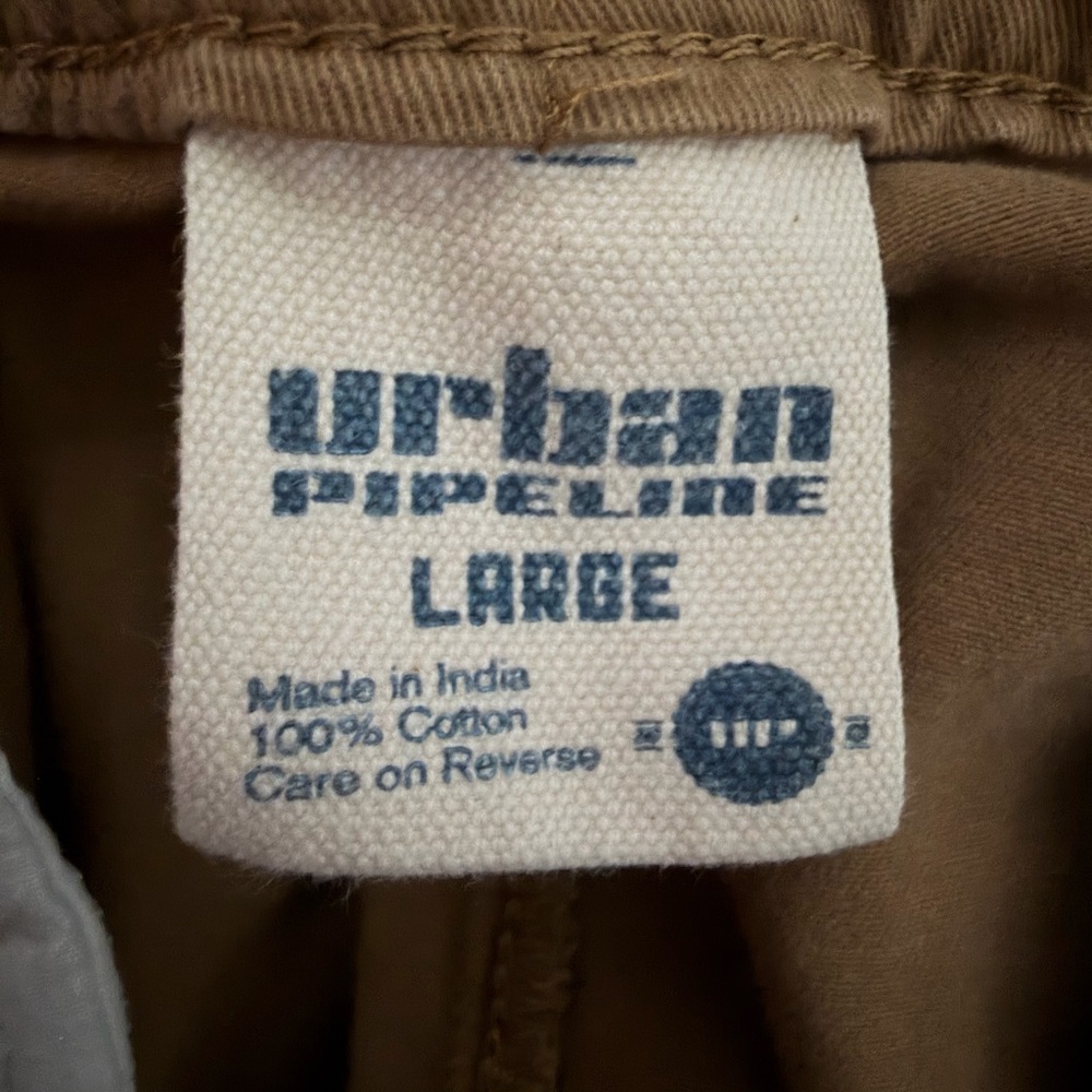 Urban Pipeline Tan Cargo Jogger Pants - Picture 3 of 3